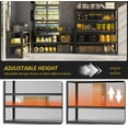 thumbnail image 5 of VDEVY 48"W Heavy Duty Shelving 3030LBS Steel Shelving Adjustable Garage Storage Industrial Shelf,48"W x 24"D x 72"H, 5 of 10