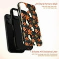 thumbnail image 4 of Cute Ghost and Autumn Floral Halloween Phone Case for iPhone 14 13 12 Pro Max Mini – Spooky Fall Vibes, 4 of 6