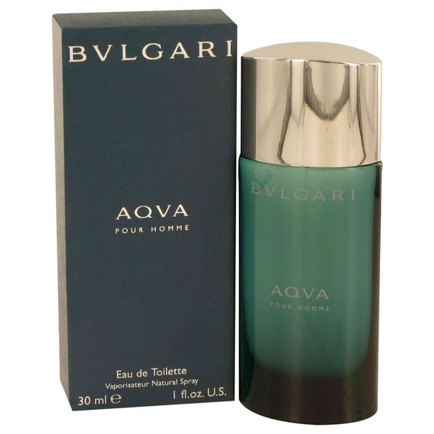 Bulgari Bvlgari Aqua Eau de Toilette Cologne for Men, 1 Oz Mini