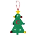 thumbnail image 1 of Vaidha 2024 New Christmas Tree Decorations Mini Christmas Tree Embroidery English Letter Christmas Pendant Small Pendant, 1 of 2
