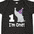 thumbnail image 4 of Inktastic Babys 1st Birthday Elephant Zoo Animal Boys or Girls Baby Bodysuit, 4 of 5