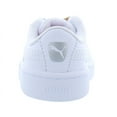 thumbnail image 3 of PUMA Womens Vikky 2 Slip on Sneaker 4 Toddler Puma White-puma White-silver, 3 of 5