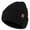 black, variant on FZ Fantastic Zone Mens Winter Beanie Hats for Men Warm Ribbed Knit Hat Ski Snow Skull Caps with Fleece Lined Mens Gifts