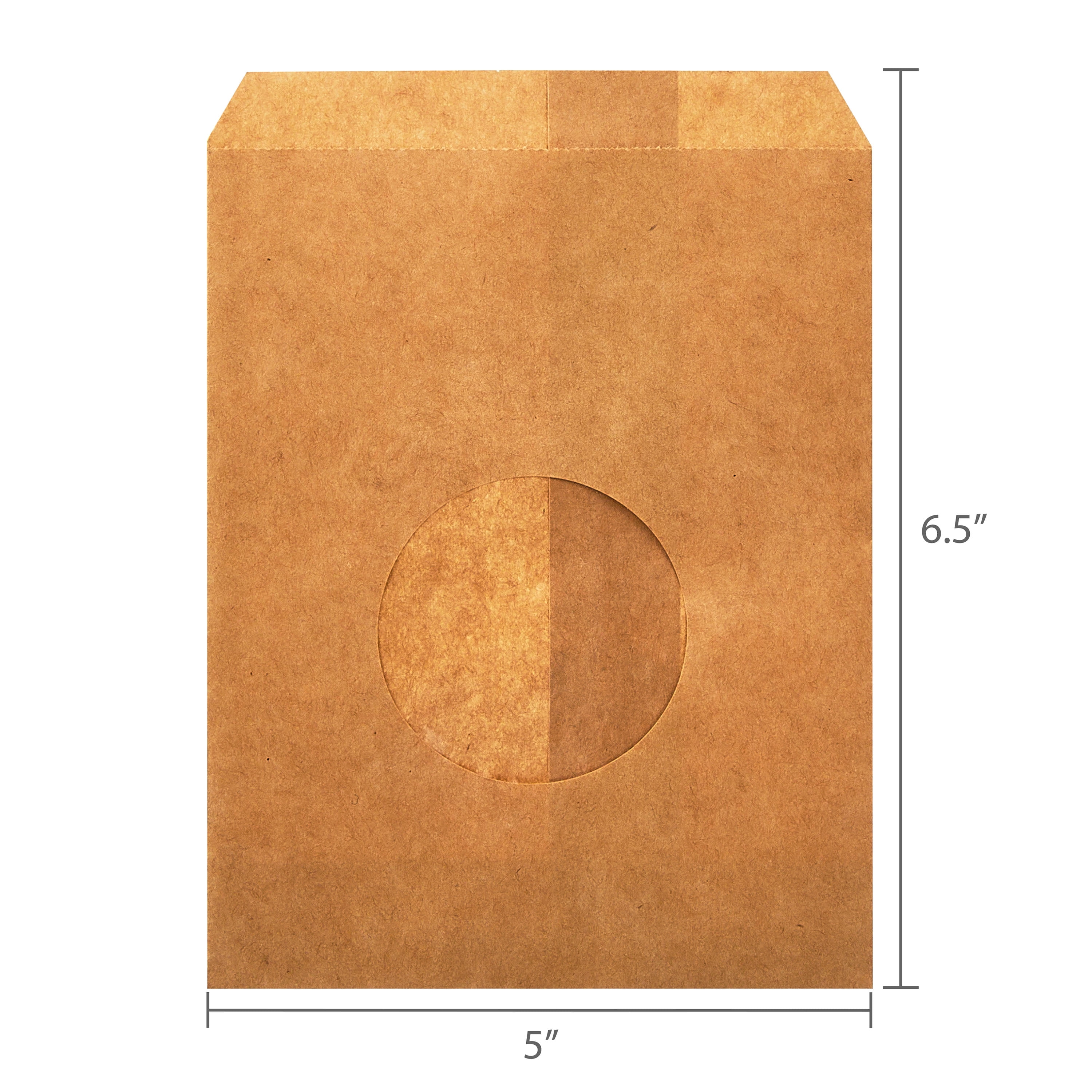 Kraft Treat Bags with Foil Seals, 5.125" x 6.5", 12 Count, by Way To Celebrate