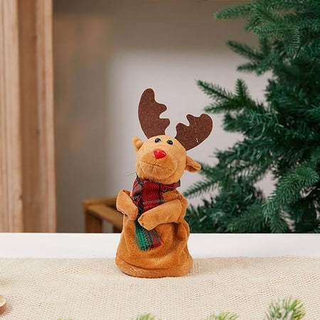 

Clearance! WOCACHI Christmas Climbing Santa Ladder Decoration Climbing Santa Doll Toy with Christmas Music Climbing Santa Ladder for Home Party Wall Tree Decoration(no Batteries)