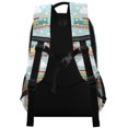 thumbnail image 3 of FORMRS Kids School Backpack Elementary Student Unisex Travel Bookbag with Reflective Stripes, Red Trains Pattern, 3 of 7