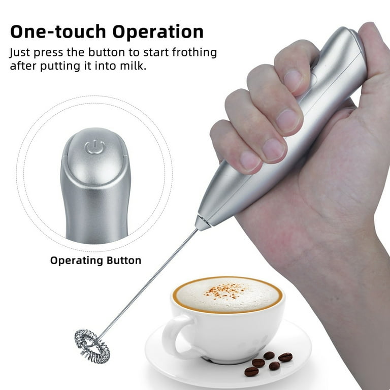 Milk Pump Set - One Key Operation, High-energy Motor, Non-stick Baking  Accessories, Smart Whipping Coffee Milk Frother for Kitchen 