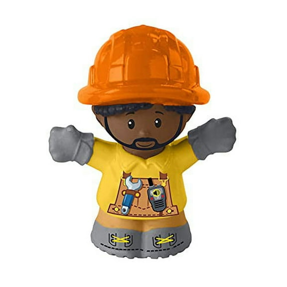 Replacement Part for Little People Load Up and Learn Construction Site - GWD30 ~ Replacement Figure ~ African American Male Figure