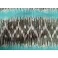 thumbnail image 4 of oneOone Tissu en Coton Cambric Imprimé Chevron Ikat pour Couture BTY 56 Pouces de Large, 4 of 4