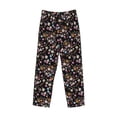 thumbnail image 4 of Xecao Daisies Flowers Men's Straight Lounge Pajama Pants: The Ultimate in Comfortable Sleepwear, 4 of 9