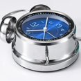 thumbnail image 3 of Reloj despertador ruidoso para adultos que duermen mucho, cuarzo retro silencioso que no hace tictac con retroiluminación, relojes despertadores analógicos de doble campana para niños (azul), 3 of 5
