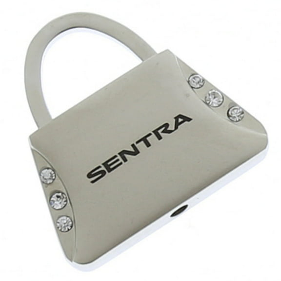 Nissan Sentra Keychain & Keyring - Purse with Bling