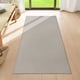 thumbnail image 4 of Granjero Gordo Alfombrilla de baño antideslizante de felpa mullida, accesorio de decoración para baño, 15 x 47 pulgadas (gris), 4 of 4