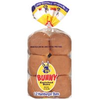 Bunny Enriched Hamburger Buns, 20 oz