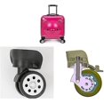 thumbnail image 3 of 4pcs Suitcase Wheels,replacement Spinner Wheels For Universal Suitcase,swivel Suitcase Wheels Replacement Accessory, For Regular Travel Case,trolley S, 3 of 5