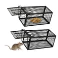 thumbnail image 3 of Kitecy Live Humane Cage Mouse Trap Rat Catch Control Bait Hunting Survival for Indoor And Outdoor Small Rodent Chipmunk Squirrel Trap And Other Live Animal Cage, 3 of 4