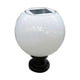 thumbnail image 1 of Led 200mm Solar Wall Pillar Lamp Outdoor Round Ball Round Light Pathway Light, 1 of 5