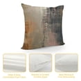 thumbnail image 4 of Shiartex Abstract Throw Pillow Covers, Modern Abstract Art Cushion Case for Home Living Room Decor,Retro Brown Pattern Decorative Throw Cushion Case White, 4 of 5