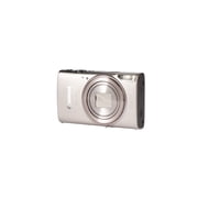 Canon PowerShot ELPH 360 HS Digital Camera 12x Zoom Silver Bundle 64GB Kit (International Model)