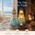 thumbnail image 2 of DIY Lighted Sea Glass-Style Lighthouse Kit Collection, DIY Sea Glass Lighthouse Kit with Pieces & Guide, Adults Craft Kit, Handmade Ocean Beach Decor Gift for Craft Lovers.A, 2 of 7