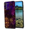 thumbnail image 1 of Compatible with Samsung Galaxy S21 FE Phone Case, Purplish-Gold-Floral-Dark-Grunge-2 Case Silicone Protective for Teen Girl Boy Case for Samsung Galaxy S21 FE, 1 of 1