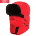 thumbnail image 1 of Electric Vehicle Fleece-lined Wind-proof Hat Cold-proof Thickened Warm Cotton Hat Ear Protection, 1 of 5