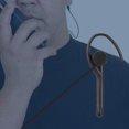 thumbnail image 4 of Auricular walkie-talkie de 2 pines, Clip de micrófono para Baofeng UV 5R BF 888S Gt 3 UV B5 UV 6R BF F8 +, 4 of 8