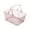 Pink, variant on Shopping Basket Iron Grocery Carry Basket Portable Wire Mesh Large Capacity for Retail Store Bar Home