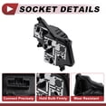 thumbnail image 4 of 1 Conector de Zócalo de Luz Trasera Derecha para Citroen Celysee 2013-2016, 4 of 7