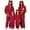 Wine, variant on Matching Family Christmas Pajamas Jumpsuit Warm Windproof Romper with Protective Hood New Year Pajamas