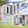 thumbnail image 3 of RISTOW Upgraded RV Entry Door Lock with Paddle Deadbolt, RV Travel Trailer Entry Door Lock with Keys for Camper Horse Trailer Cargo Hauler Door Latch Handle Replacement, 3 of 5