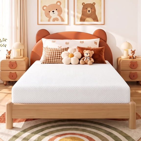 8'' Full Size Memory Foam Mattress with Cover Breathable Bed Mattress in a Box