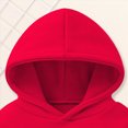 thumbnail image 5 of TOWED22 Toddler Girls Boys Graphic Long Sleeve Pullover Top Hoodie Sweatshirt with Pocket,Red,2-3 Y, 5 of 7