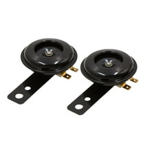 Unique Bargains 2pcs Universal 6V Motorcycle Car Auto Loudspeaker Horn Electric Trumpet