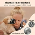 thumbnail image 3 of Dog Muzzle, Soft Mesh Muzzles for Small Medium Large Dogs Chihuahua Poodle 
Husky Labrador Retriever, Breathable Dog Mouth Guard for Biting Chewing 
Grooming, Allow Panting Drinking, Easy to Use, 3 of 27