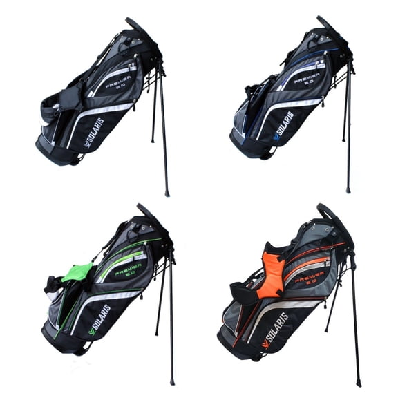 Solaris Premier 2.0 Stand Golf Bag, Polyester, 7 Pockets
