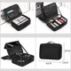thumbnail image 2 of Bolsa de maquillaje, Estuche de maquillaje grande Organizadores de maquillaje Bolsa de maquillaje de viaje, Portaescobillas con ranuras para cepillos Divisor ajustable Material impermeable, 2 of 8