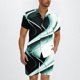 thumbnail image 4 of Mens Camisas de Manga Larga Casual Elegante Cuadrado Girar Hacia Abajo Cuello Botón Blusa, Verano de Spandex, 4 of 5