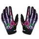 thumbnail image 5 of Guantes de motocicleta para bicicleta con patrón de esqueleto y dedos completos, antideslizantes Talla S, 5 of 9