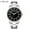 SilverShellBlackFaceSteelStrip, variant on Men's Quartz Watch Waterproof Wristwatches 800504577166
