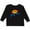 AB-Black, variant on Inktastic Little Brother Superhero Boys Long Sleeve Toddler T-Shirt