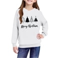 thumbnail image 4 of biudgviw Hoodies for Boys Girls Christmas Print Long Sleeve Tops Oversized Casual Hooded Toddler Sweatshirt Fall Winter Outfits, 4 of 4