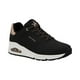 thumbnail image 1 of Tenis Casual SKECHERS UNO Mujer Memory Foam Original negro 22, 1 of 4