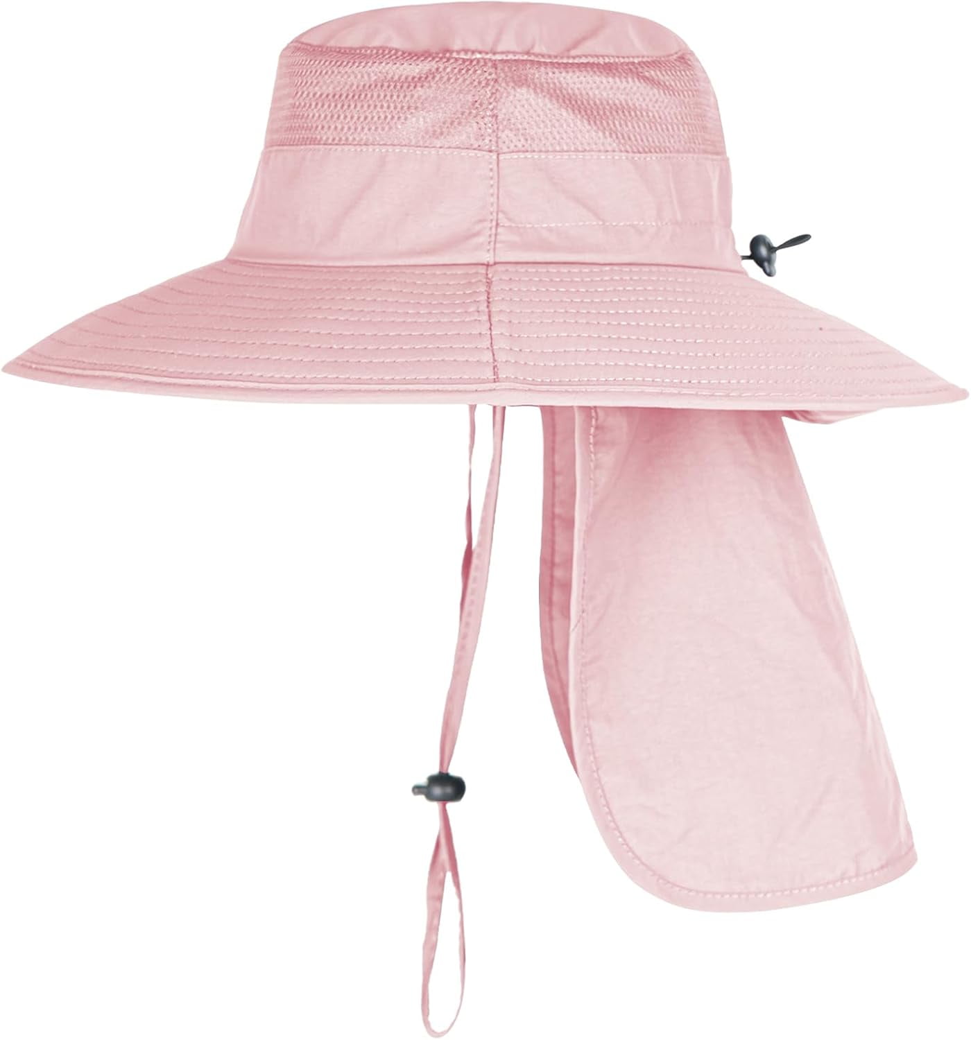 Stcylzfu Breathable UPF 50+ Fishing & Safari Hat with Wide Brim and Protective Neck Flap for Extended Sun Exposure