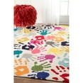 thumbnail image 2 of nuLOOM Pinkie Tapis de Jardin d'Enfants, 5 Pieds Rond, Multi, 2 of 2
