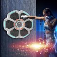 thumbnail image 3 of on Music Boxing Machine, Bluetooth Smart Boxing Traineing Machine with Boxing Gloves, Wall Mount Boxing Machine for Kids Adult, Boxing Target Workout Equipment for Home, Office, Gym, 3 of 8