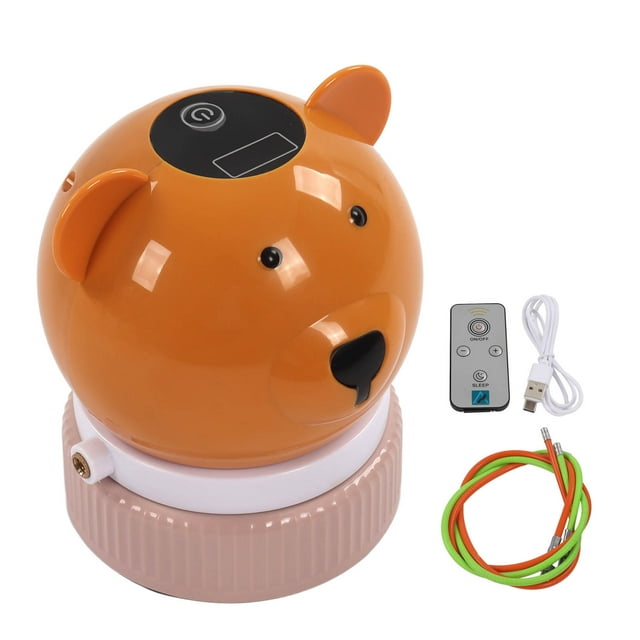 Machine à Corde Innovante, Télécommande Silencieuse Intelligente Réglable Machine à Corde Automatique pour les Enfants pour le Bureau Jaune