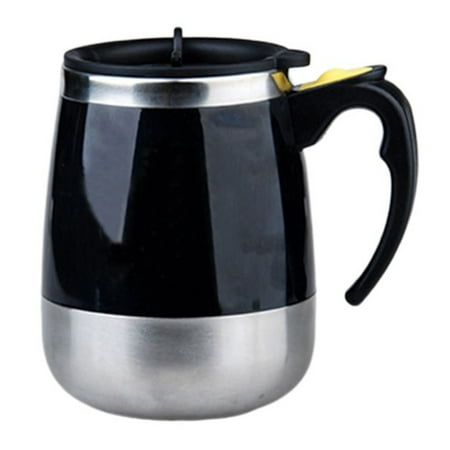 

Auto Stirring Mug Electic Self Stirring Stainless Steel Mixing Coffee Cup New.