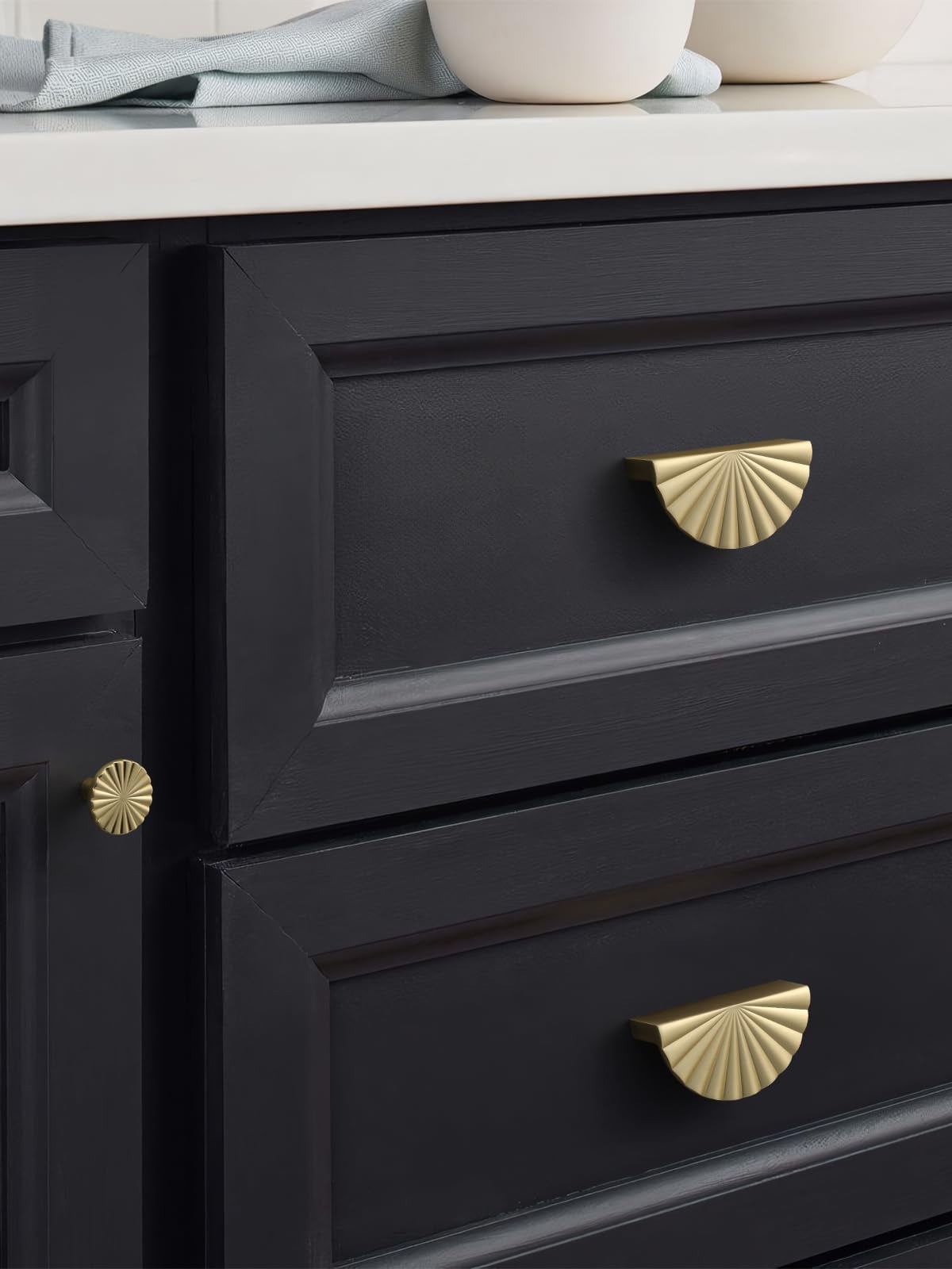 Antique Brass Cabinet Knobs Vintage Flat Drawer Pulls Kitchen Cupboard Bathroom Dresser Cabinet Hardware Handles Zinc Alloy