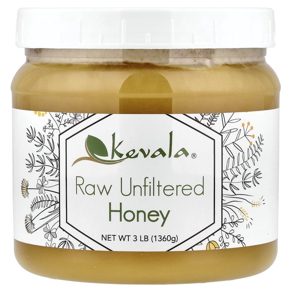 Kevala Raw Unfiltered Honey, 3 lb (1,360 g)